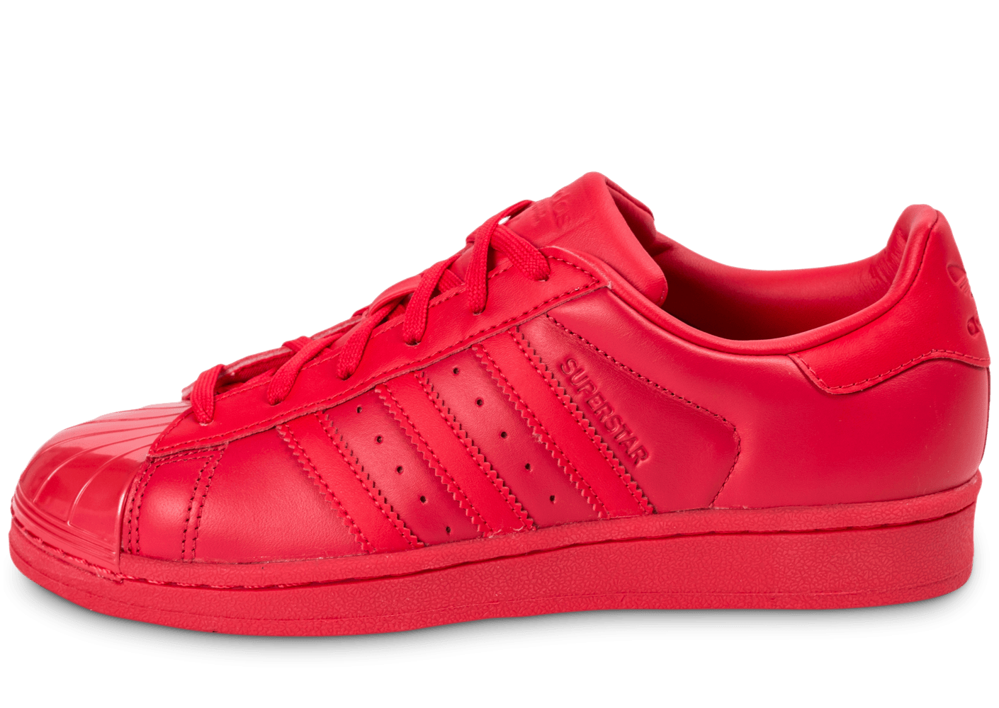 chaussures adidas superstar rouge